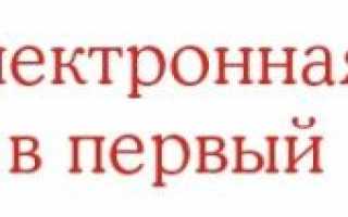 Запись в первый класс на mos.ru