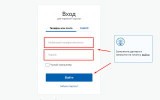 Госуслуги РФ — Республика Тыва вход в личный кабинет