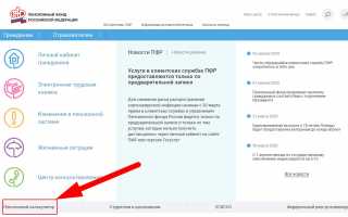 ПФР Тамбовская область Личный Кабинет — Официальный сайт