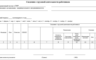 Отчет по электронным трудовым книжкам (СЗВ-ТД)